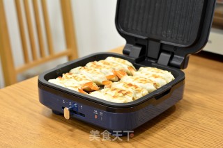 猪肉大虾锅贴的做法步骤：15