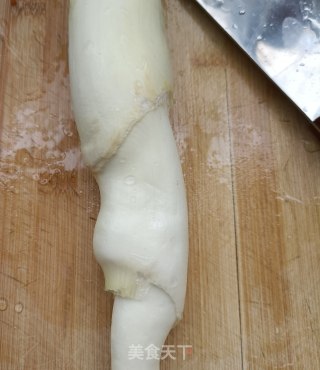 茭白冻豆腐烧排骨的做法步骤：7