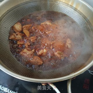 茭白冻豆腐烧排骨的做法步骤：16
