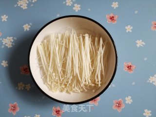 蒸粉丝金针菇的做法步骤：4