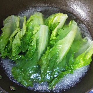 蒜香生菜的做法步骤：3