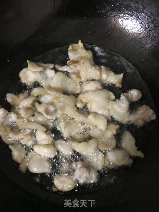 黄金豆腐炒西芹的做法步骤：5