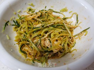 金针菇拌黄瓜的做法步骤：7