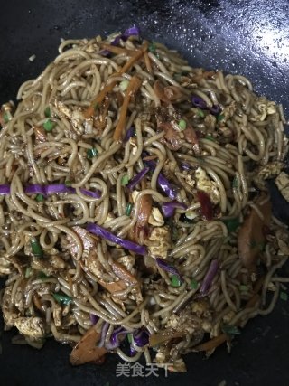 炒米粉的做法步骤：8