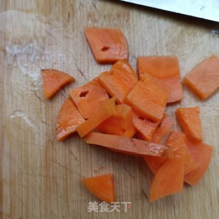 秋葵虾仁滑蛋的做法步骤：4