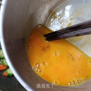 秋葵虾仁滑蛋的做法步骤：16