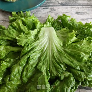 生菜豆腐汉堡的做法步骤：2