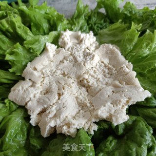生菜豆腐汉堡的做法步骤：4