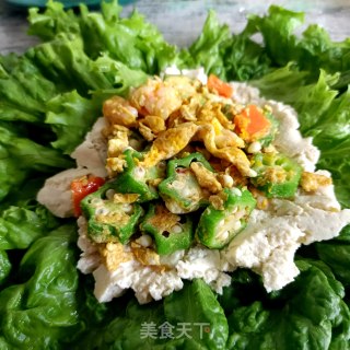 生菜豆腐汉堡的做法步骤：6