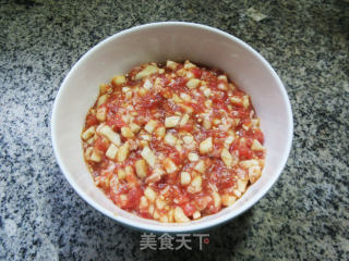 蒸圆茄子肉末的做法步骤：12