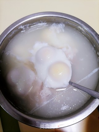 鸡蛋肉饼汤的做法步骤：6