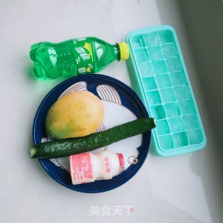 芒果冰茶的做法步骤：1