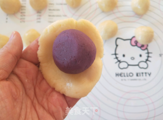 紫薯仙豆糕的做法步骤：7