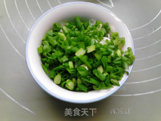 酱香腊肉蘑菇发面软饼的做法步骤：2