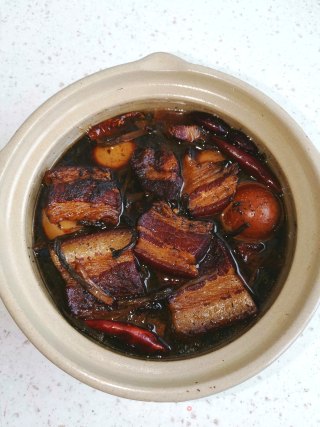 把子肉卤蛋的做法步骤：8