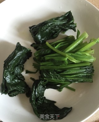 果仁菠菜的做法步骤：5