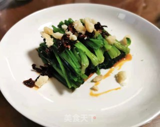 果仁菠菜的做法步骤：9