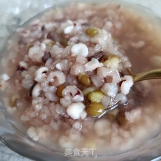 双豆芡实粥的做法步骤：11