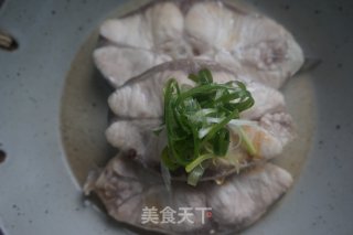 花椒蒸青鱼的做法步骤：7