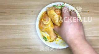 懒人版盐焗鸡，金黄焦脆，满满的浓香汁水，超级美味，一定要试试！的做法步骤：6