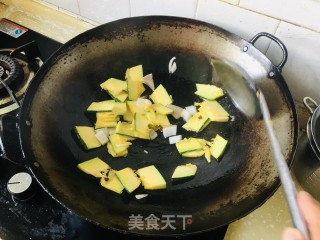 农家茄子炖南瓜的做法步骤：3