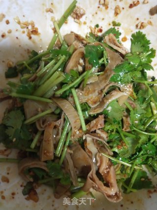 红油肚丝的做法步骤：4
