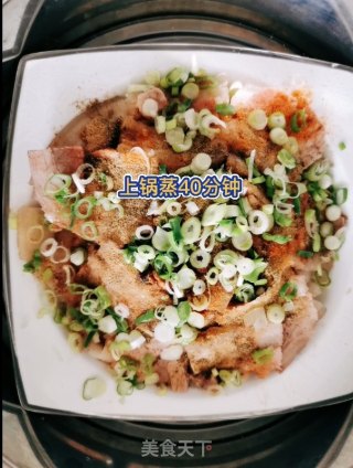 蒸五花肉的做法步骤：7