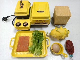 奥尔良鸡排三明治的做法步骤：1