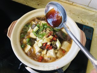 砂锅鸭血炖豆腐的做法步骤：7