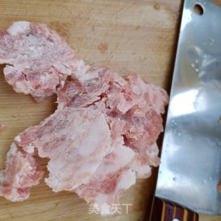 肉末焖豇豆角的做法步骤：3