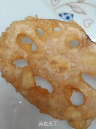 油炸莲藕的做法步骤：5