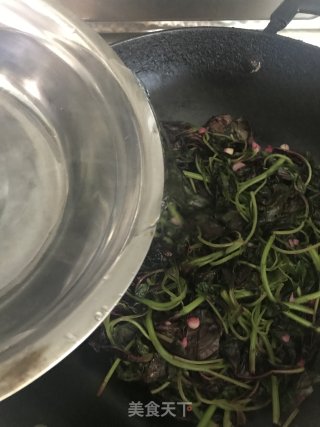 皮蛋煮苋菜的做法步骤：6