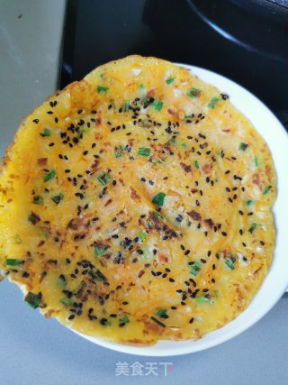 鸡蛋饼的做法步骤：4