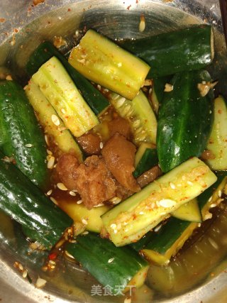 腌青瓜的做法步骤：6