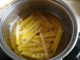 炸薯条的做法步骤：6