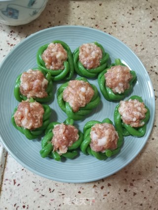 盘花长豆角的做法步骤：15