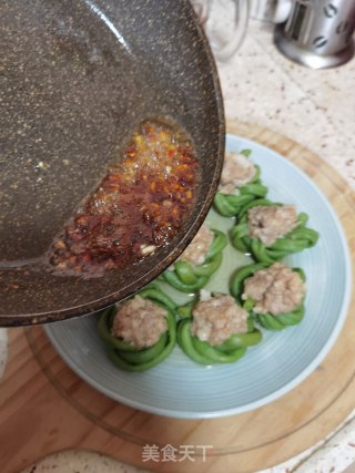 盘花长豆角的做法步骤：20