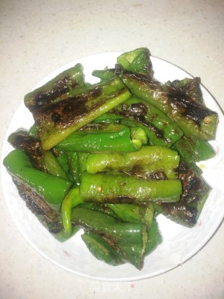 虎皮青椒的做法步骤：6