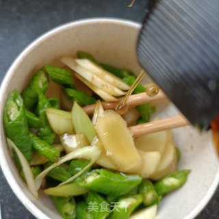 杭椒拌子姜的做法步骤：5