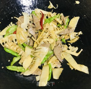 猪肝炒笋的做法步骤：10