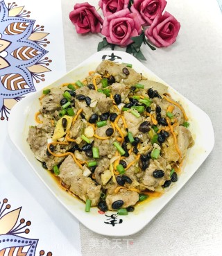 豆豉蒸排骨的做法步骤：9