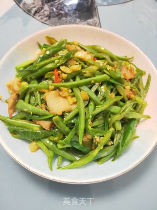 扁豆炒肉的做法步骤：9