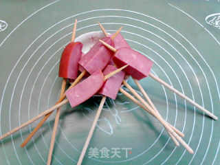 免油炸芝士热狗棒的做法步骤：6