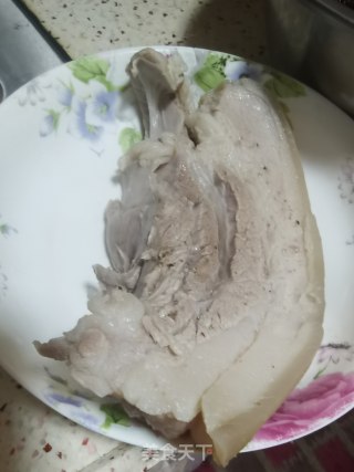 子姜炒回锅肉的做法步骤：5