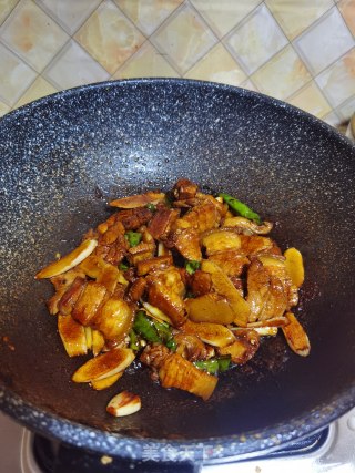 子姜炒回锅肉的做法步骤：15