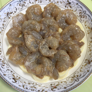 虾仁蒸玉子豆腐的做法步骤：3