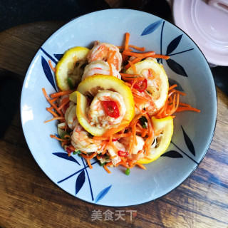 柠檬拌虾仁的做法步骤：11