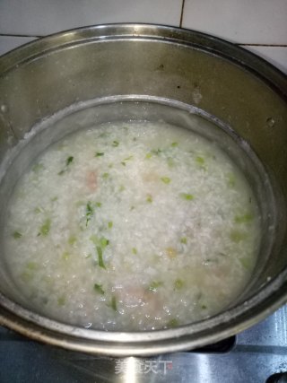芹菜猪肉粥的做法步骤：5