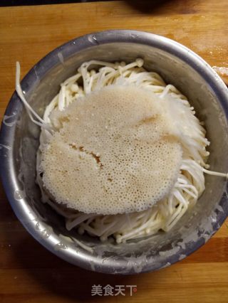 茄汁金针菇的做法步骤：4