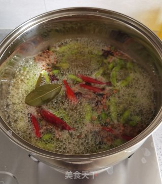 五香水煮毛豆的做法步骤：6